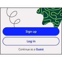 screenshot log in